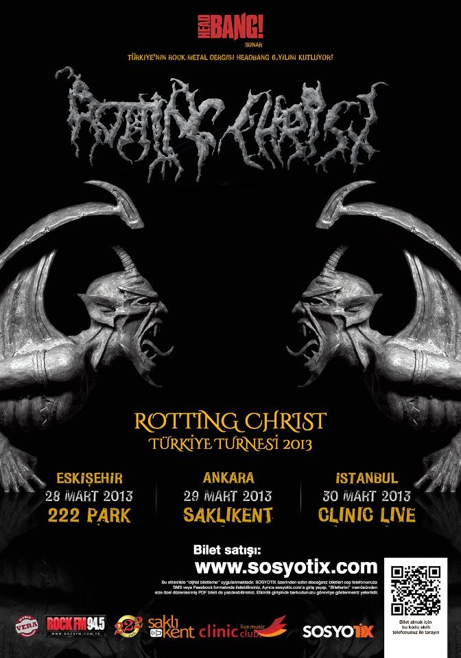 Rotting Christ - Turkey Tour 2013