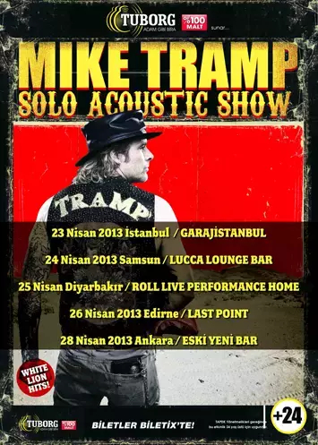 Mike Tramp - Tour 2013
