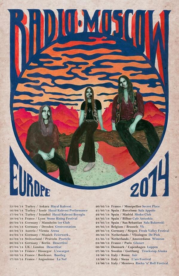 Radio Moscow - EU Tour 2014