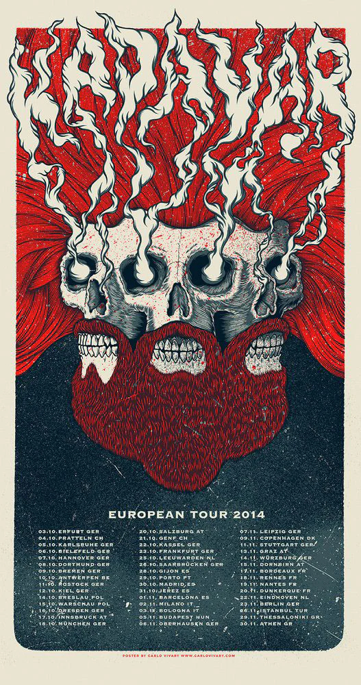 Kadavar - Tour 2014