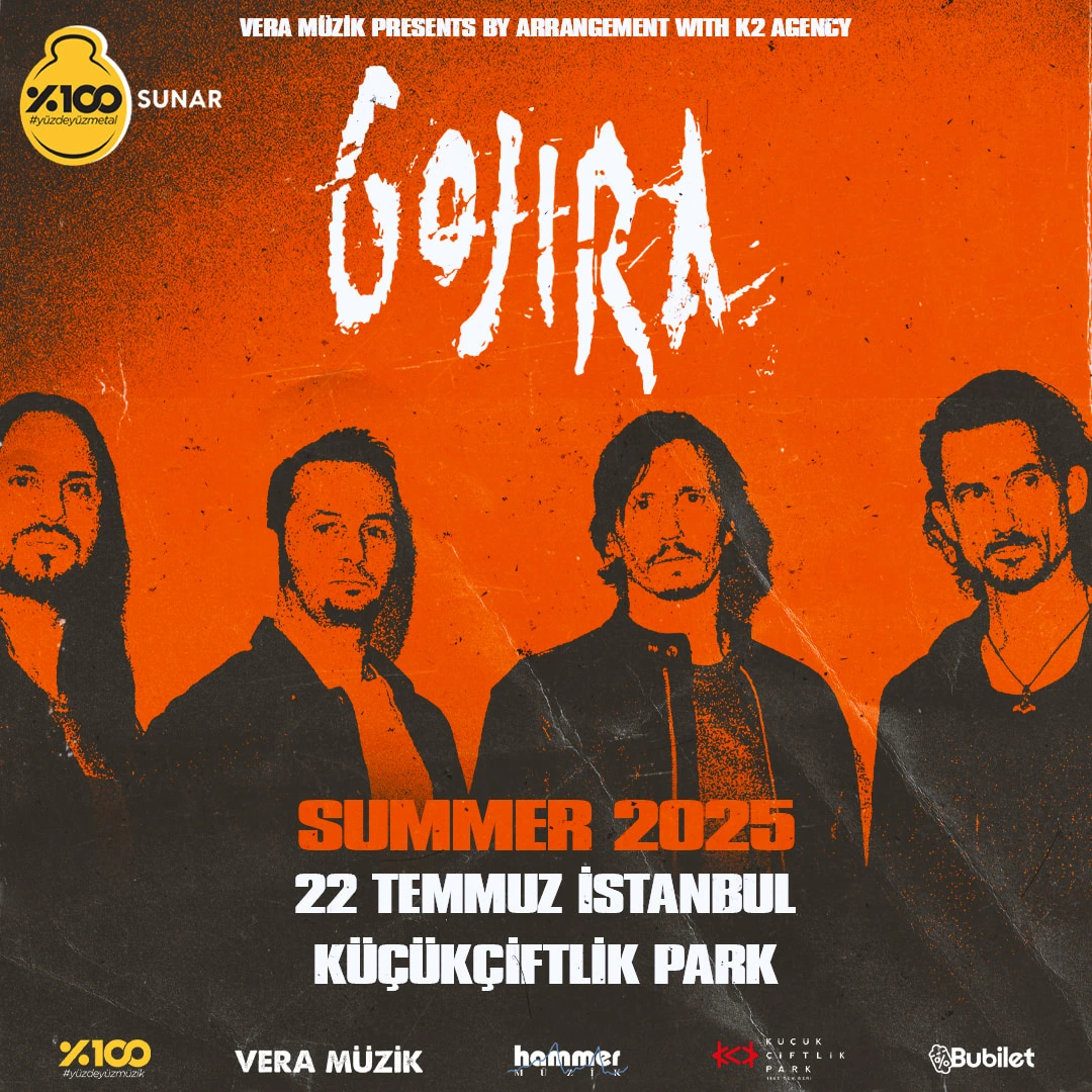 Gojira | KüçükÇiftlik Park, İstanbul