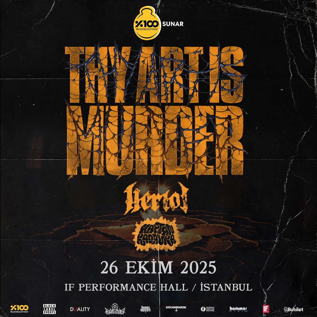 Thy Art Is Murder | IF Performance Hall Beşiktaş, İstanbul