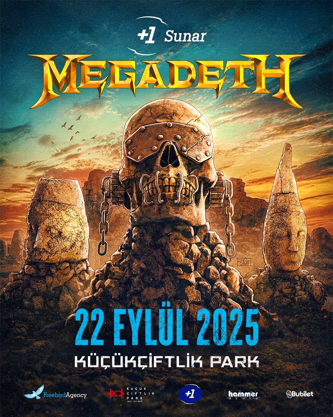 Megadeth | KüçükÇiftlik Park, İstanbul