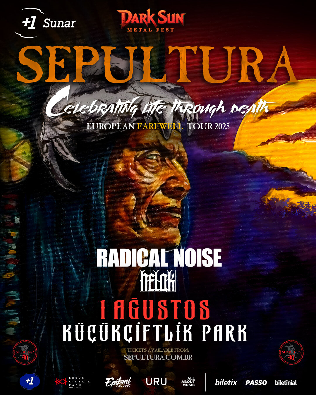 Dark Sun Metal Fest (Sepultura, Epica, Myrkur…) | KüçükÇiftlik Park, İstanbul