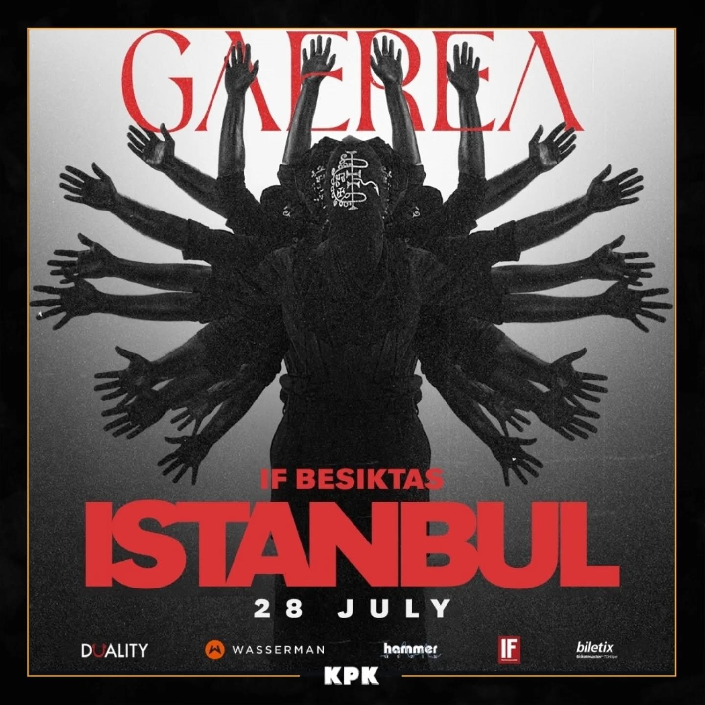 Gaerea | IF Performance Hall Beşiktaş, İstanbul