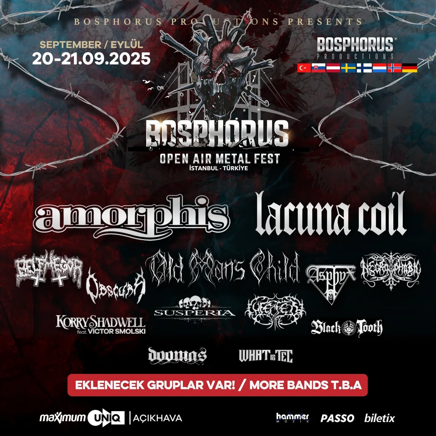 Bosphorus Open Air Metal Fest | Uniq Açıkhava, İstanbul
