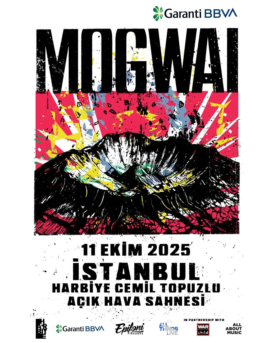 Mogwai | Harbiye Cemil Topuzlu Açık Hava Sahnesi, İstanbul