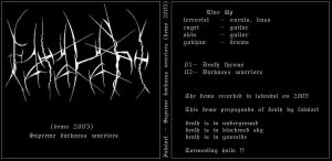 Supreme Darkness Warriors