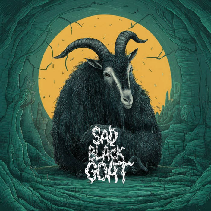 Sad Black Goat